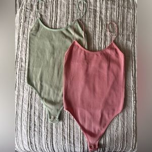 2 bodysuits, size Small, new